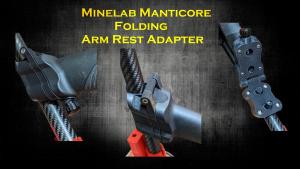 Minelab Manticore Folding Arm Rest Adapter